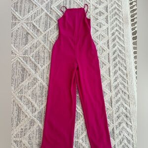 Fushia Jumpsuit